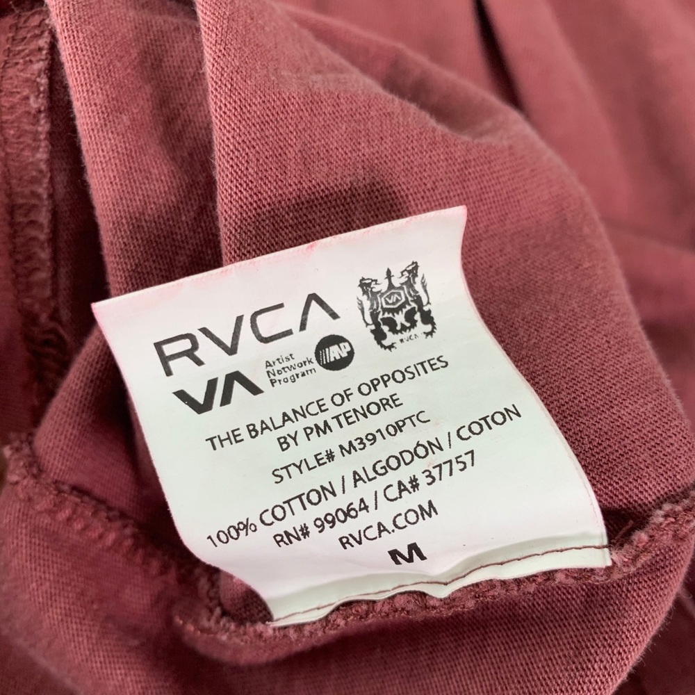 RVCA T-Shirt - Skater / Vintage Look - Picture 7 of 9